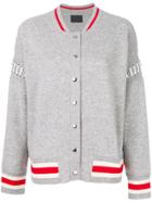 Zoe Jordan Lupi Bomber Jacket - Grey