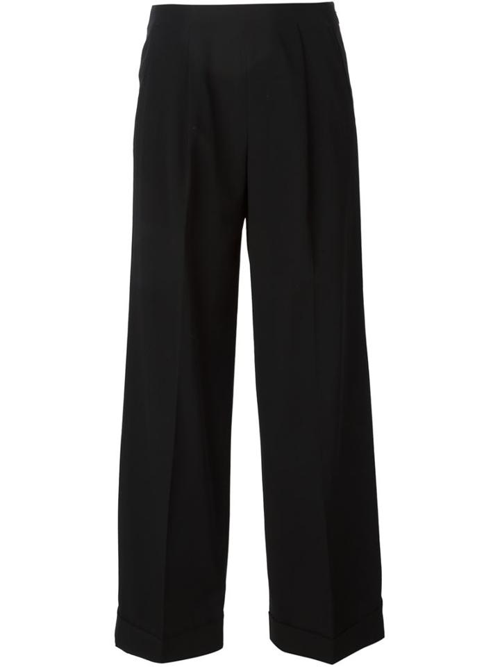 Jean Paul Gaultier Vintage Cropped Wide Leg Trousers