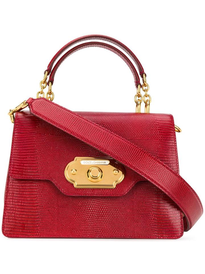Dolce & Gabbana Welcome Crossbody Bag - Red