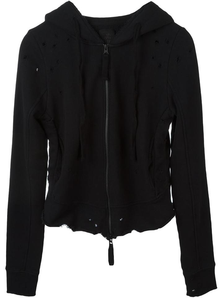 Thom Krom Cropped Hoodie