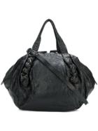 Giorgio Brato Large Oval Shoulder Bag - Black