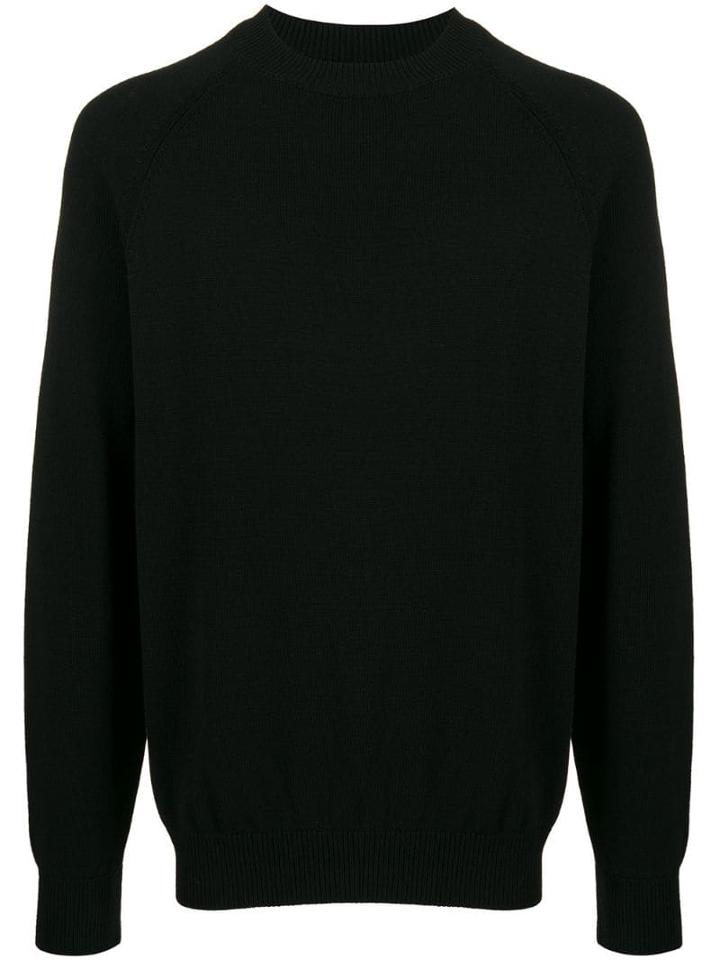 Batoner Crewneck Jumper - Black