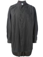 Issey Miyake Vintage Shirt-style Jacket, Men's, Size: L, Grey
