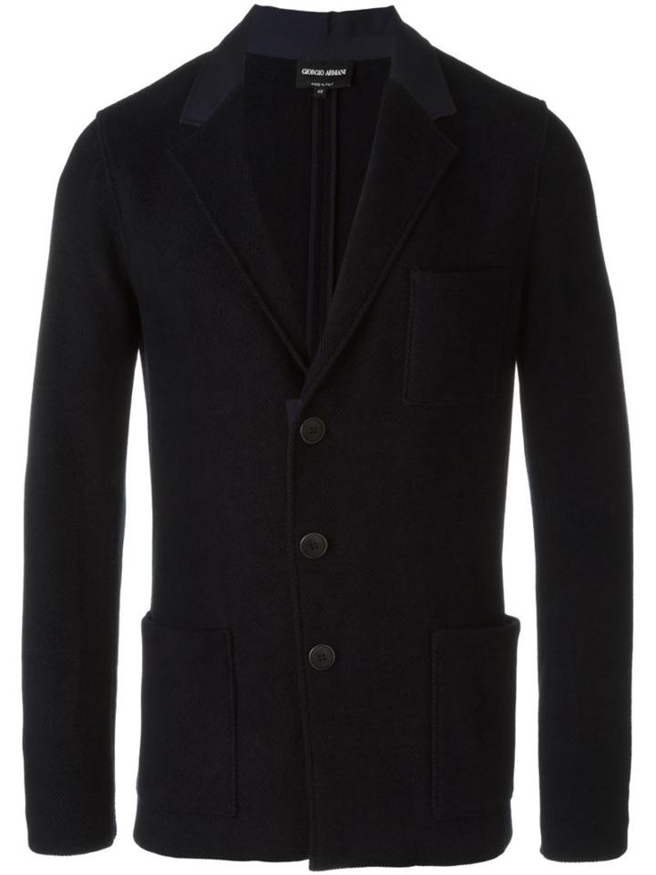 Giorgio Armani Patch Pocket Blazer
