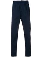 Dondup Front Pleat Chinos - Blue