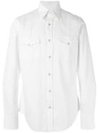 Tom Ford - Chest Pockets Shirt - Men - Cotton/linen/flax - 42, White, Cotton/linen/flax