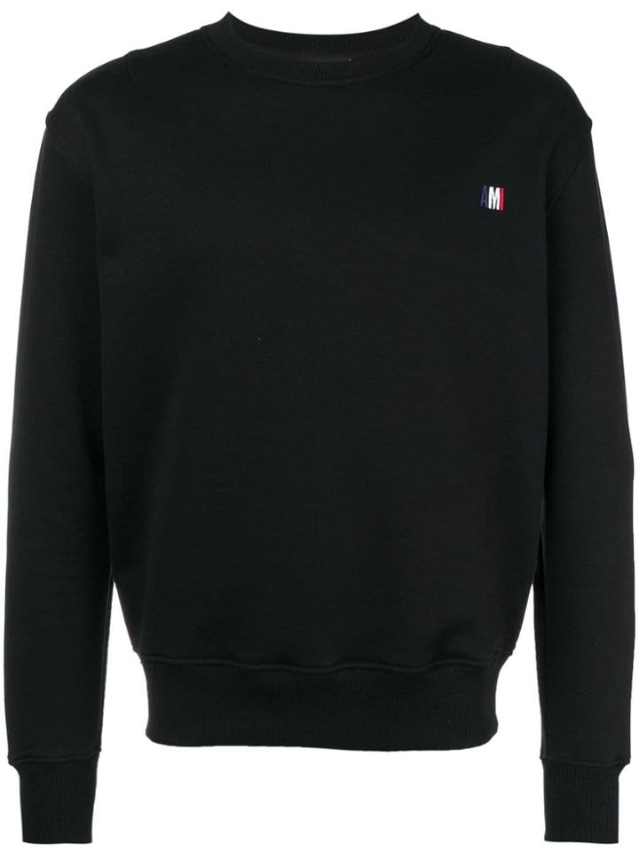 Ami Alexandre Mattiussi Sweatshirt Bsr Small Ami - Black