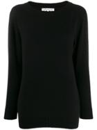 Stefano Mortari Dropped Shoulder Jumper - Black