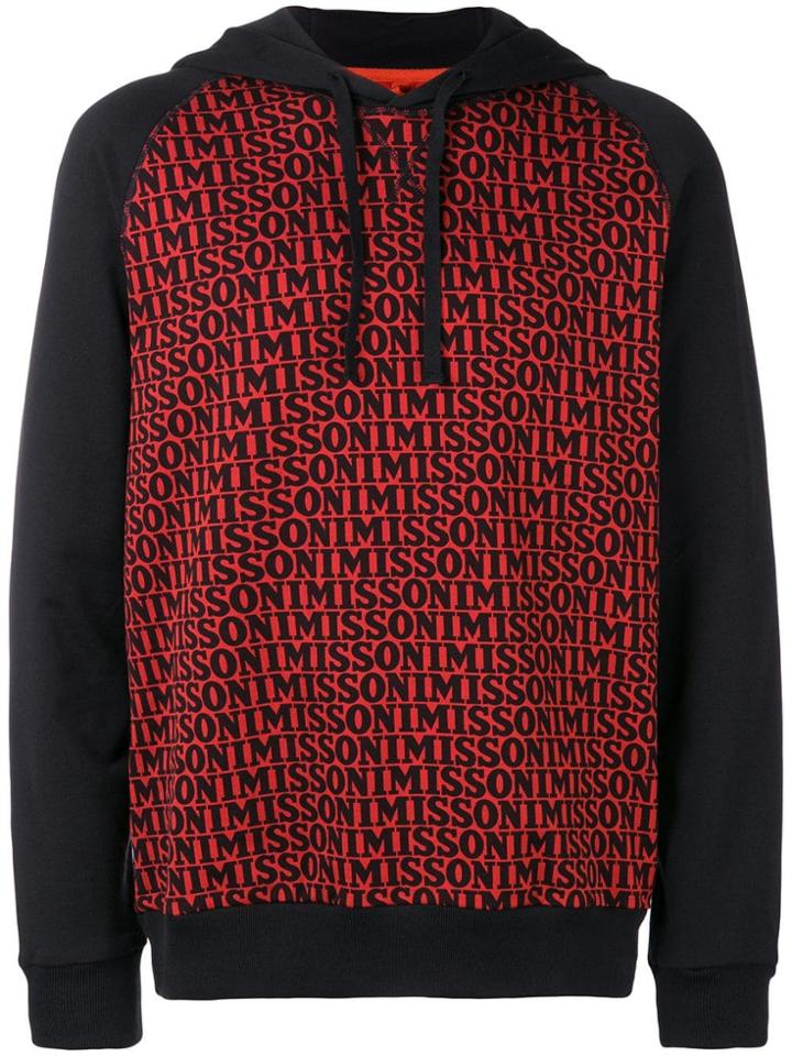 Missoni Logo Hoodie - Red