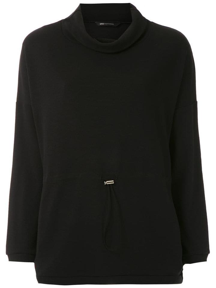 Uma Raquel Davidowicz Alga High Neck Top - Black