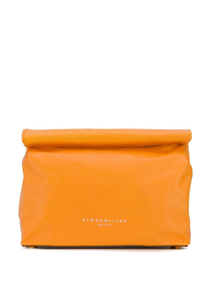 Simon Miller Lunch Bag Clutch - Yellow