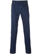 Maison Margiela Straight-leg Jeans, Men's, Size: 33, Blue, Cotton/spandex/elastane