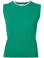 Guild Prime Sleeveless Fitted Sweater - Green