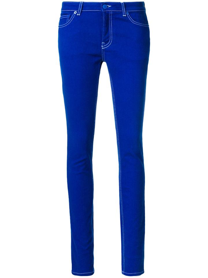 Givenchy Star Detail Skinny Jeans - Blue