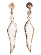 Garrard Yellow Gold Wing Earrings