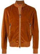 Barena Velvet Bomber Jacket - Yellow & Orange