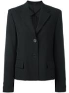 Jil Sander 'bjork' Blazer, Women's, Size: 34, Black, Silk/cupro/virgin Wool