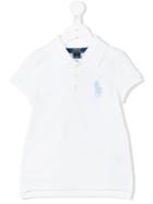 Ralph Lauren Kids - Slit Sides Polo Shirt - Kids - Cotton/spandex/elastane - 3 Yrs, White