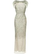 Rachel Gilbert Idalia Gown - Grey