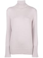 Agnona Cashmere Turtleneck Sweater - Pink