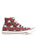 Converse Floral Print High-top Sneakers