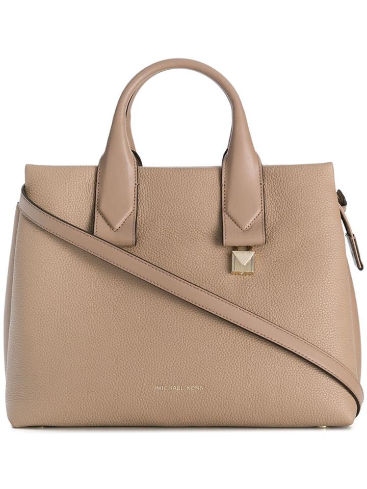 Michael Kors Collection Rollins Tote Bag - Nude & Neutrals