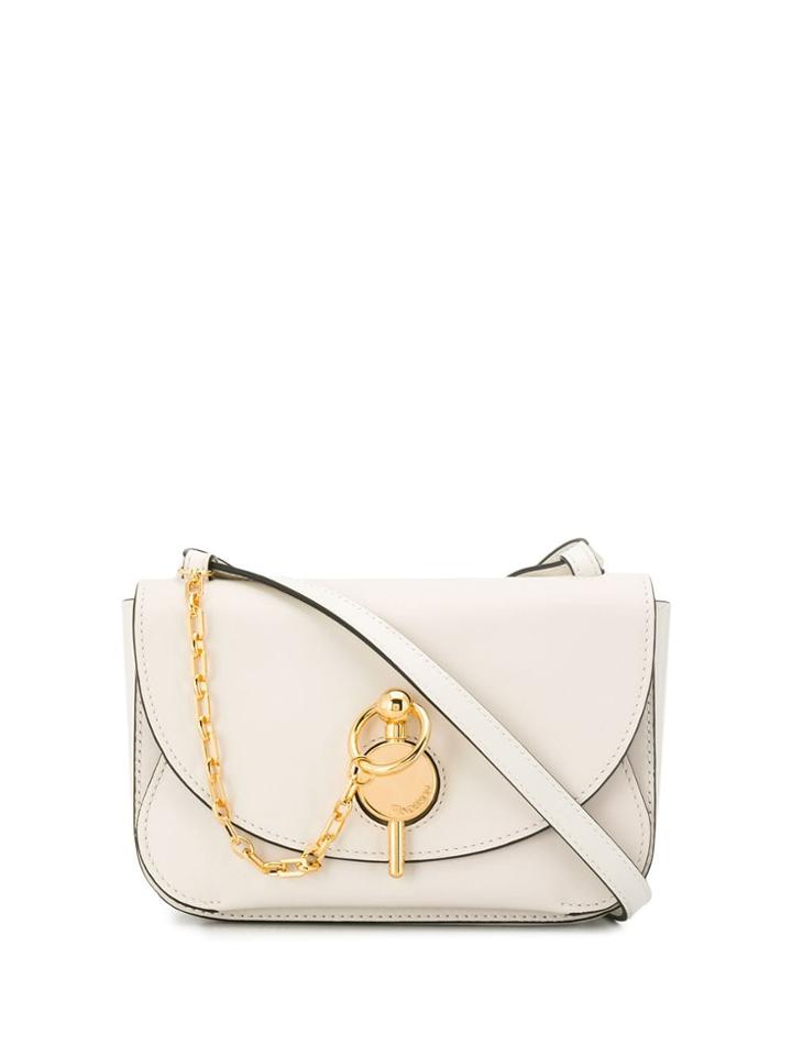 Jw Anderson Keyts Shoulder Bag - White