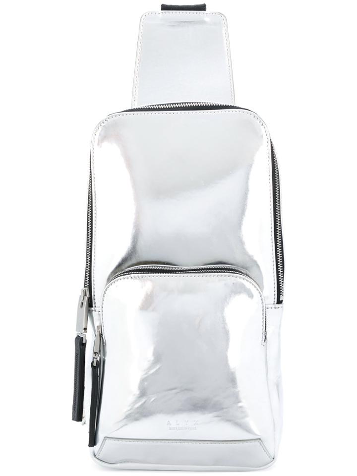Alyx Metallic Crossbody Backpack
