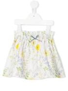 Amaia Flowery Skirt, Girl's, Size: 6 Yrs, Yellow/orange