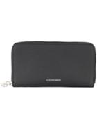 Alexander Mcqueen Zip-around Continental Wallet - Black
