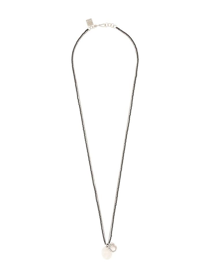 Goti Layered Chain Necklace - Silver