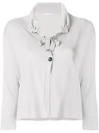 Fabiana Filippi Bow Detail Cardigan - Grey
