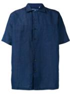 Levi's: Made & Crafted Short Sleeve Shirt, Adult Unisex, Size: 1, Blue, Cotton/linen/flax
