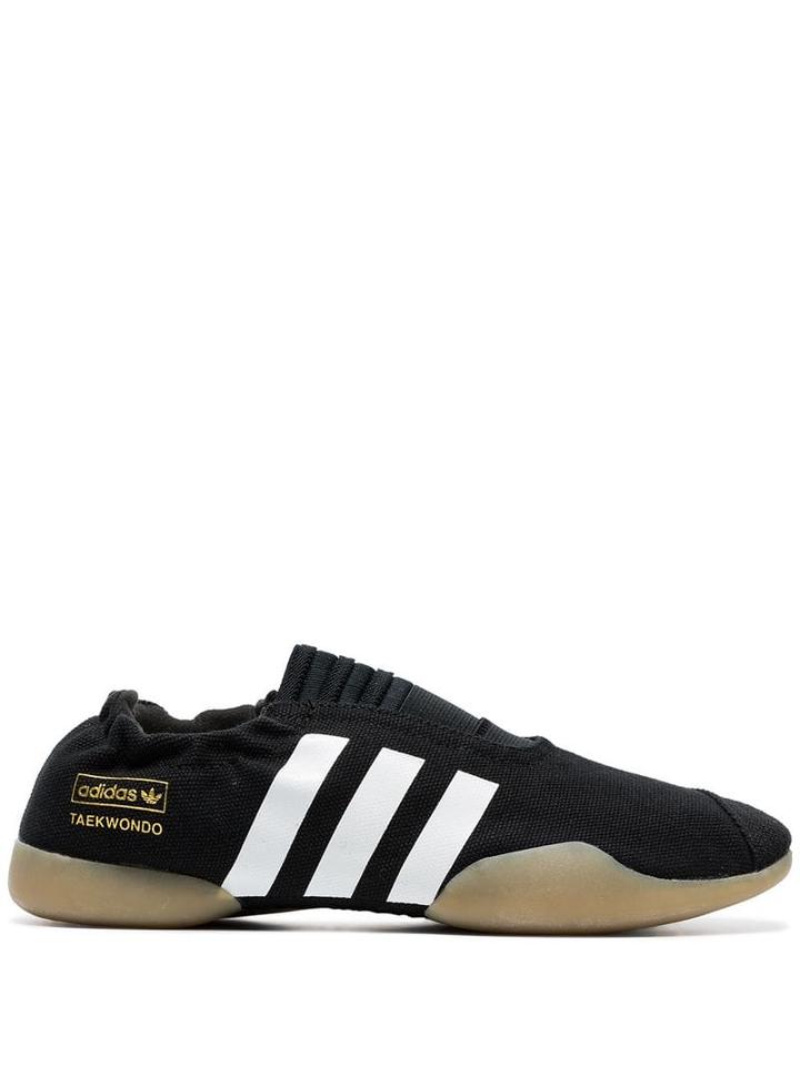 Adidas Black Taekwondo Fashion Week Sneakers