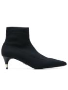 Prada Ankle Sock Boots - Black