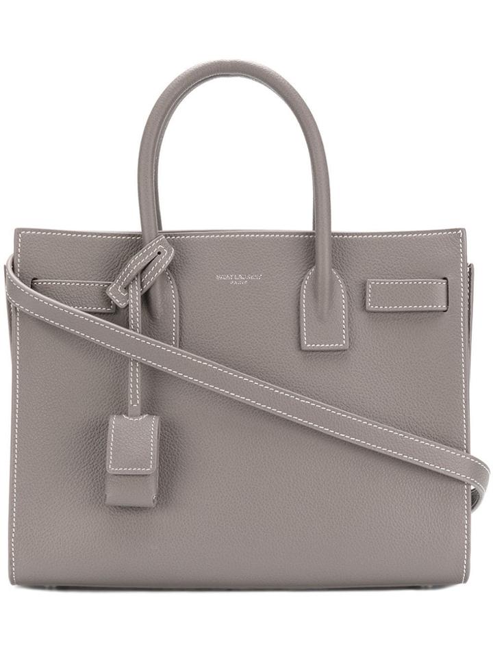 Saint Laurent Baby Sac De Jour Tote - Grey
