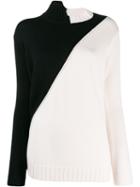 Pierantoniogaspari Colour Contrast Sweater - White