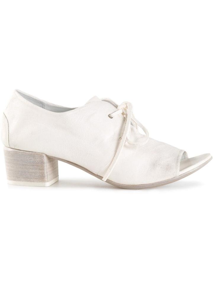 Marsèll Open Toe Lace Up Shoes - White