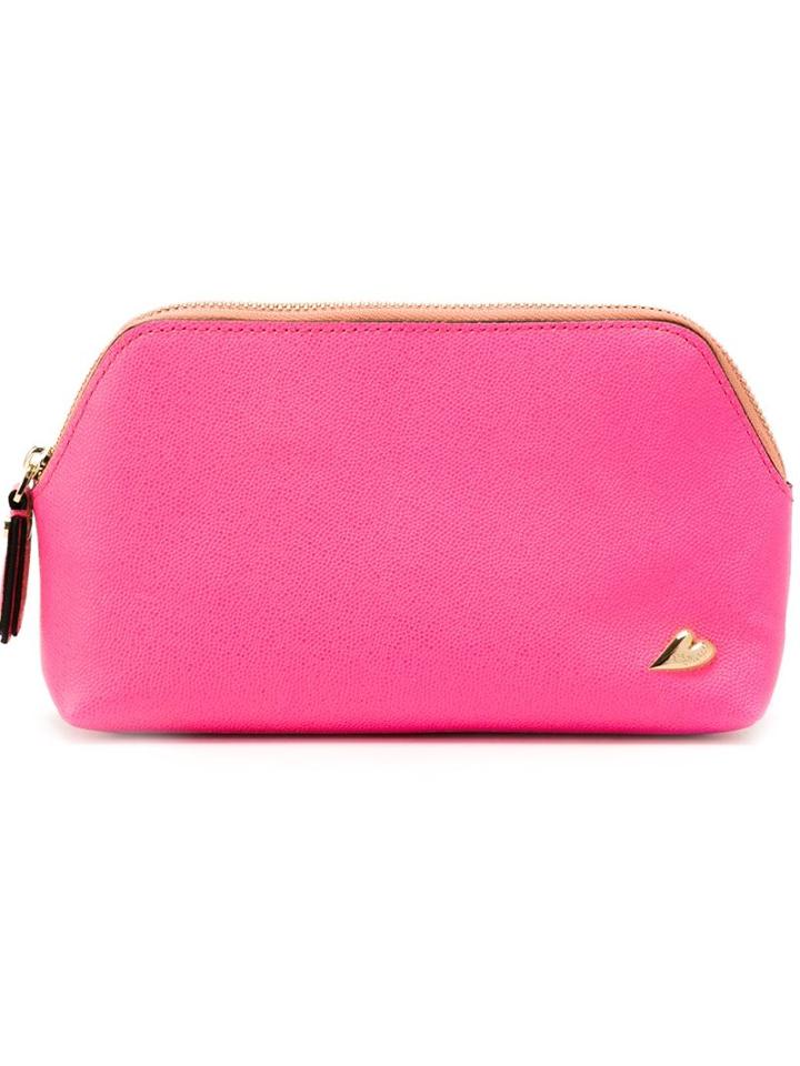 Diane Von Furstenberg Triplet Make-up Bag Set, Leather