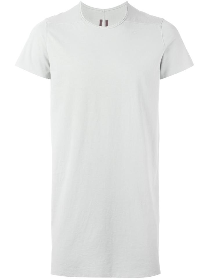 Rick Owens Drkshdw Long T-shirt, Men's, Size: Medium, Grey, Cotton