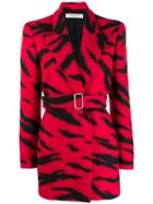 Philosophy Di Lorenzo Serafini Animal Print Coat - Red