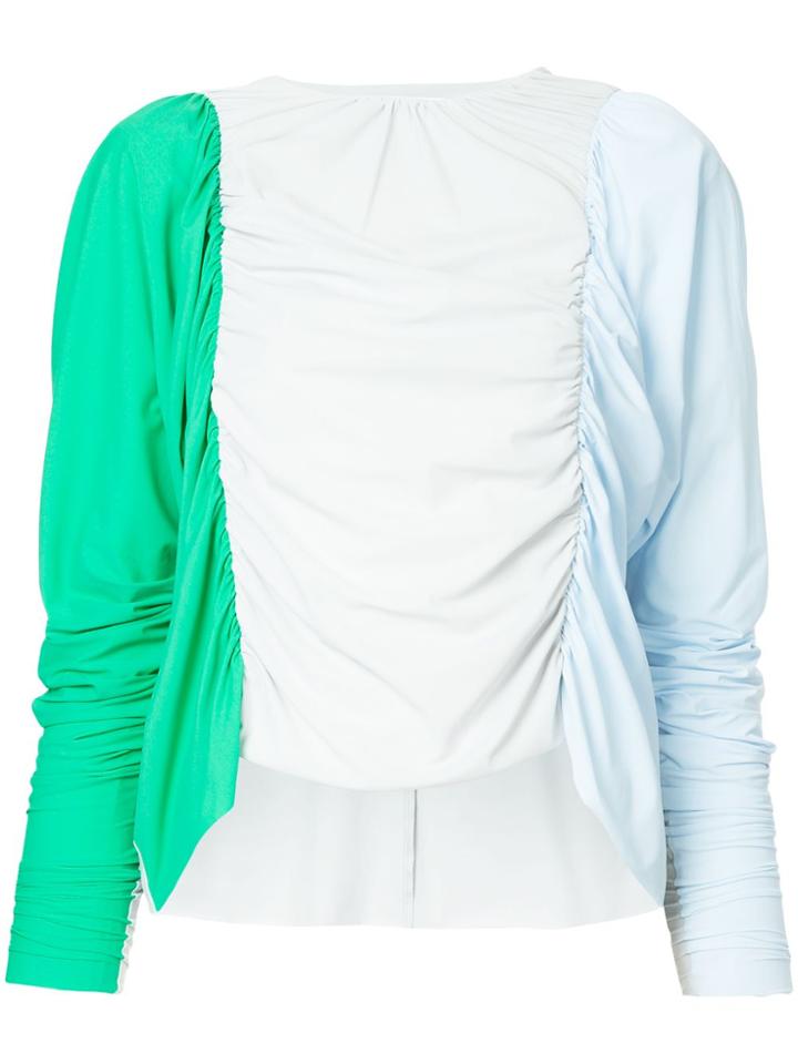 Paskal Color Blocked Long Sleeved Top - Multicolour