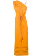 Loewe Long One-shoulder Dress - Yellow