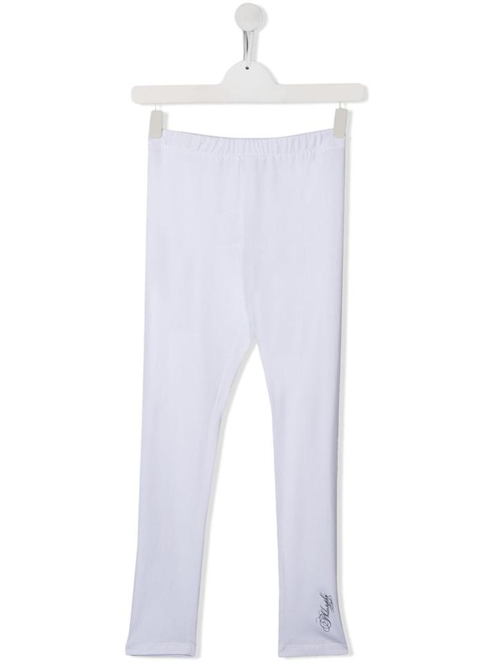 Philosophy Di Lorenzo Serafini Kids Teen Logo Print Leggings - White