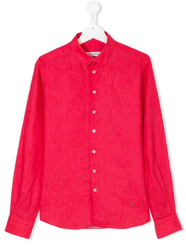 Manuel Ritz Kids Teen Long-sleeved Shirt - Red