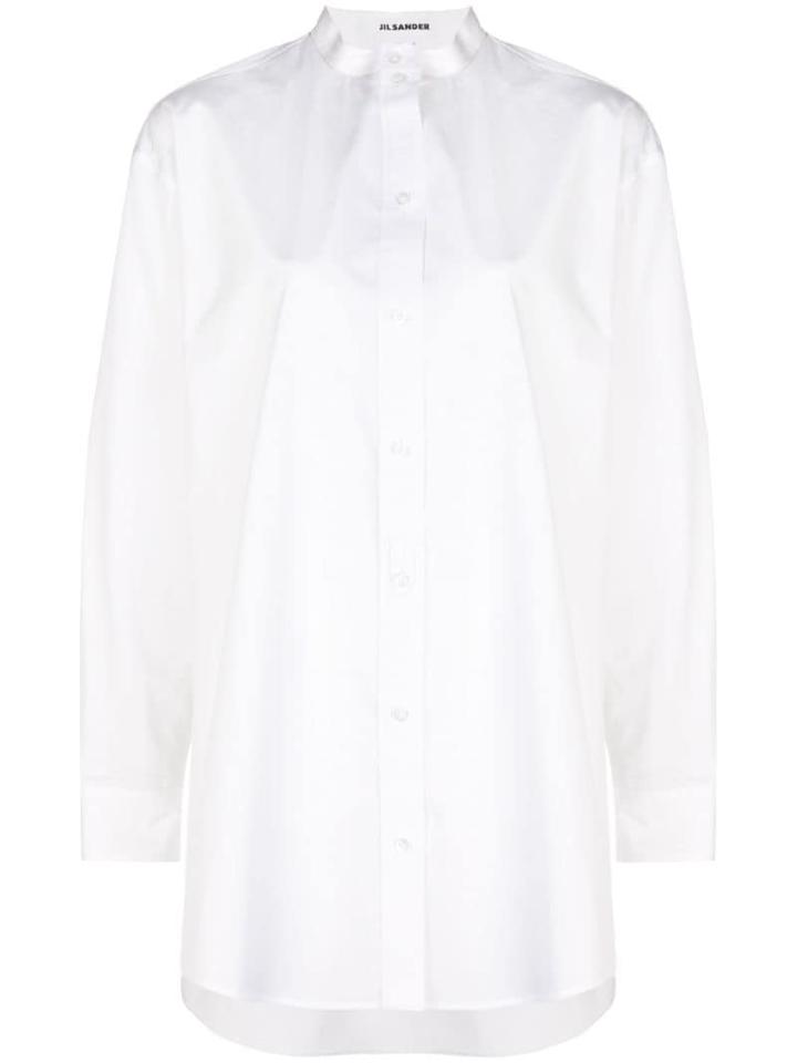 Jil Sander Wednesday Oversized Shirt - White