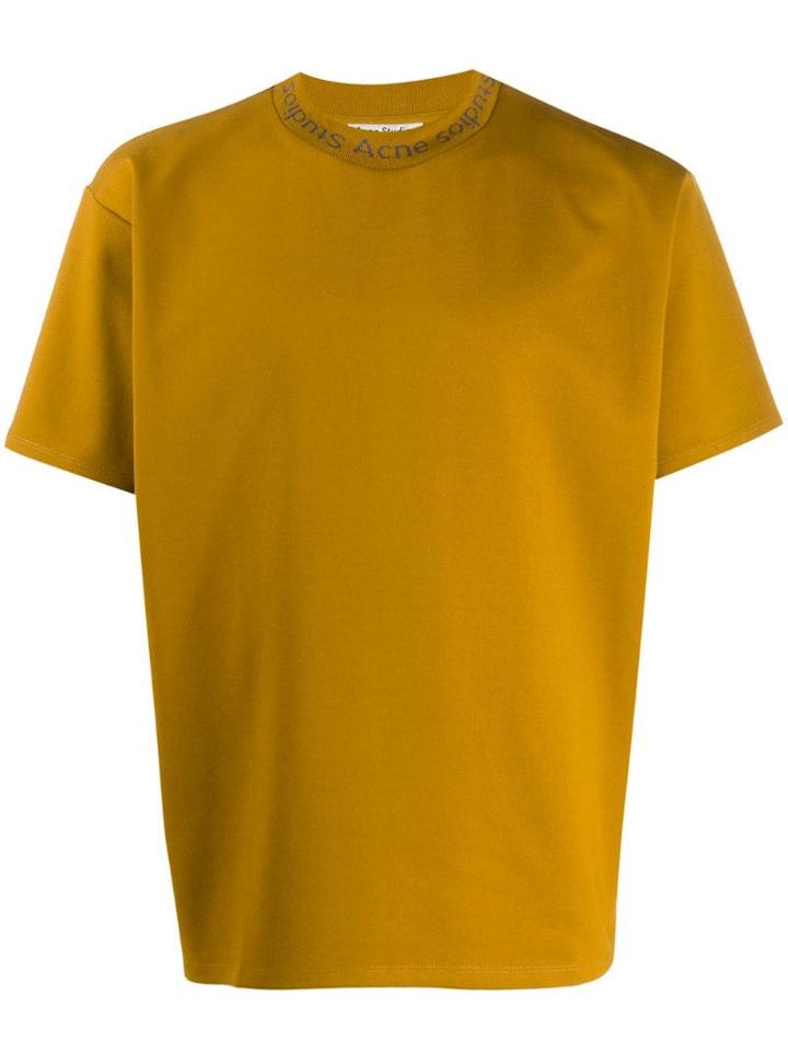 Acne Studios Navid T-shirt - Yellow
