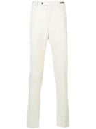 Pt01 Straight-leg Corduroy Trousers - White