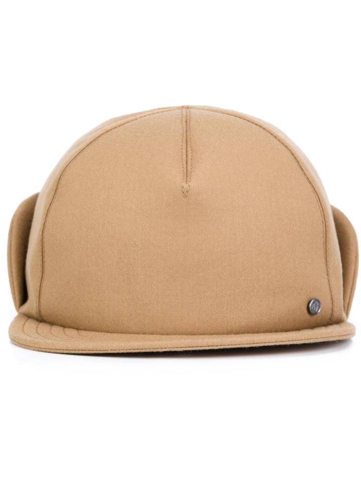 Maison Michel Maison Michel X Mackintosh Cap, Adult Unisex, Size: Small, Brown, Wool