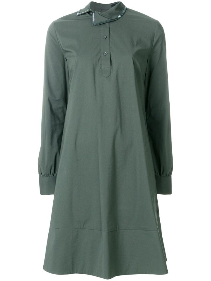 Steffen Schraut A-line Shirt Dress - Green